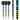 Red Dragon Dragonfly 95 Black - Parallel Steel Tip Darts