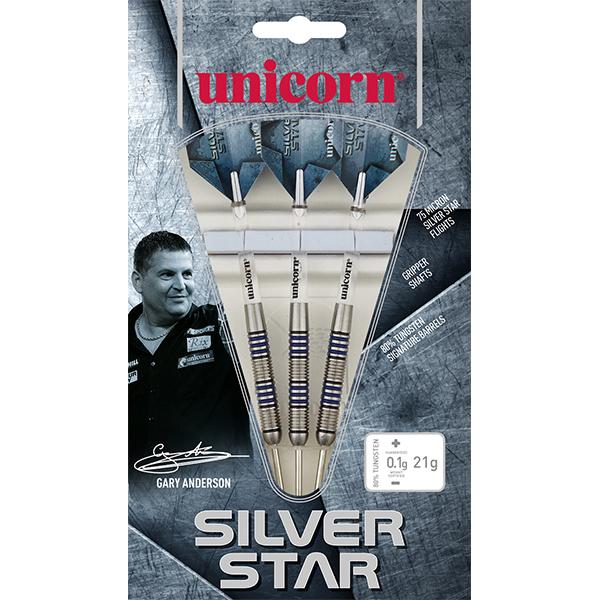 Unicorn Gary Anderson Silverstar 80% Tungs Darts