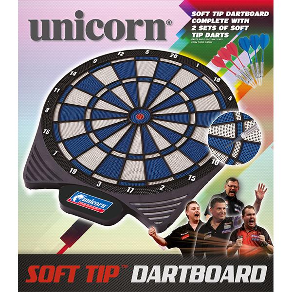 UNICORN SOFT TIP DARTBOARD BOX