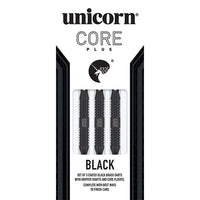 Unicorn Value S/T Core Plus Win Black Brass Darts