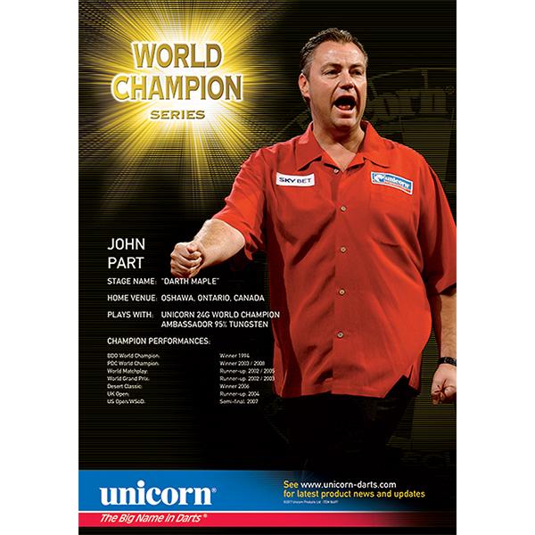 UNICORN 2018 WORLD CHAMPION AMBASSADOR JOHN PART POSTER