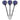 Bull's Lightning 80% Blue Steel Tip Darts