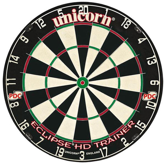 UNICORN ECLIPSE HD TRAINER BRISTLE PDC ENDORSED DARTBOARD