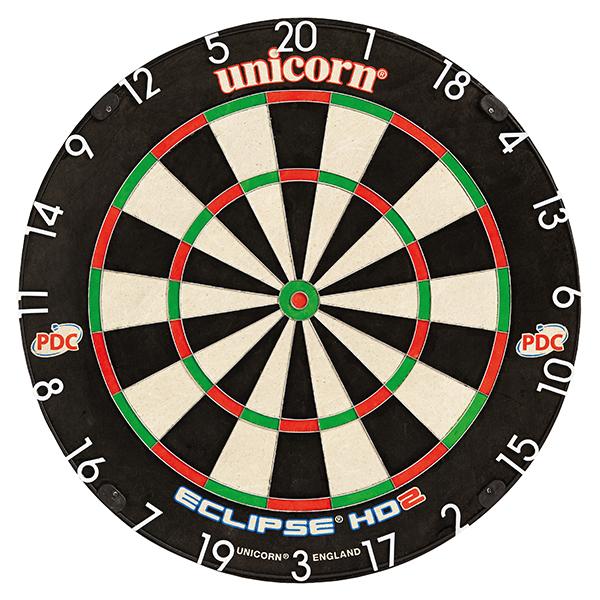 UNICORN ECLIPSE HD2 PDC ENDORSED DARTBOARD