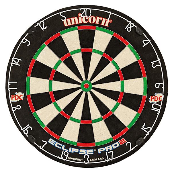 UNICORN UPL ECLIPSE PRO2 BRISTLE PDC ENDORSED DARTBOARD